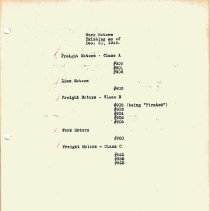 Section 11 - Work Motor Roster